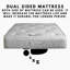 Orthopaedic Firm Mattress, Ideal for back pain support, Dual Sided, 26CM / 10.5 INCH Deep, Tufted.-1187258787