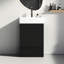 Single Bathroom Vanity with @Solid + Manufactured Top