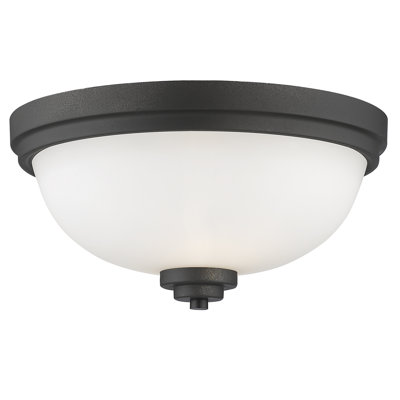 Cardiff Glass Flush Mount