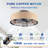 20" Farmhouse Reversible Ceiling Fan 