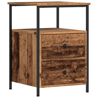 Orlie 34cm W Iron Bedside Table