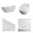 67'' x 29.5'' Solid Surface Bathtub