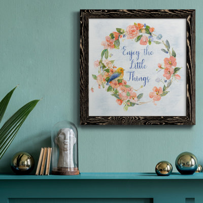 Summer Blooms - Peinture sur toile encadrée
