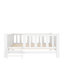Lit plateforme en bois avec garde-corps-129380004