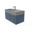 Ensemble de meuble-lavabo mural simple 36 po Bassi-573101964-573101961-573101966