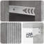 33cm W Manufactured Wood Bedside Table-987598259