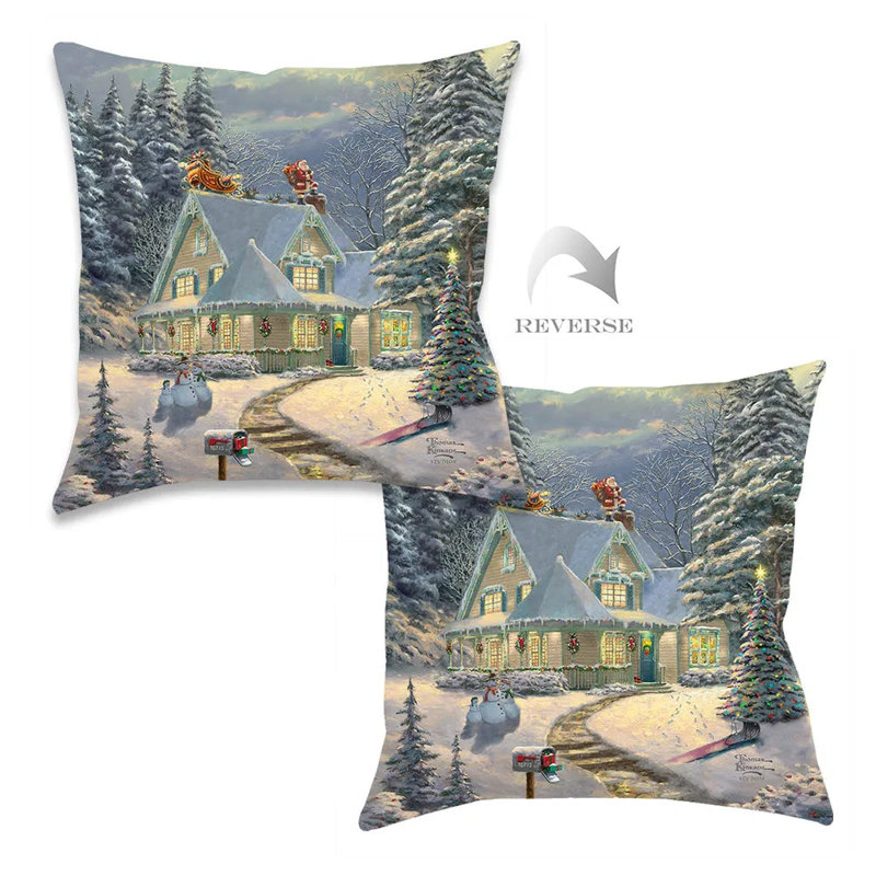 Coussin décoratif Thomas Kinkade