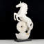 Figurine cheval en céramique - Décoration de bureau élégante pour la bonne fortune-116155058