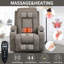 Fauteuil inclinable confortable à fonctions multiples pour personnes âgées
