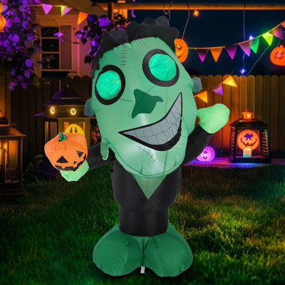 Décoration de jardin gonflable de 3,9 pieds pour Halloween