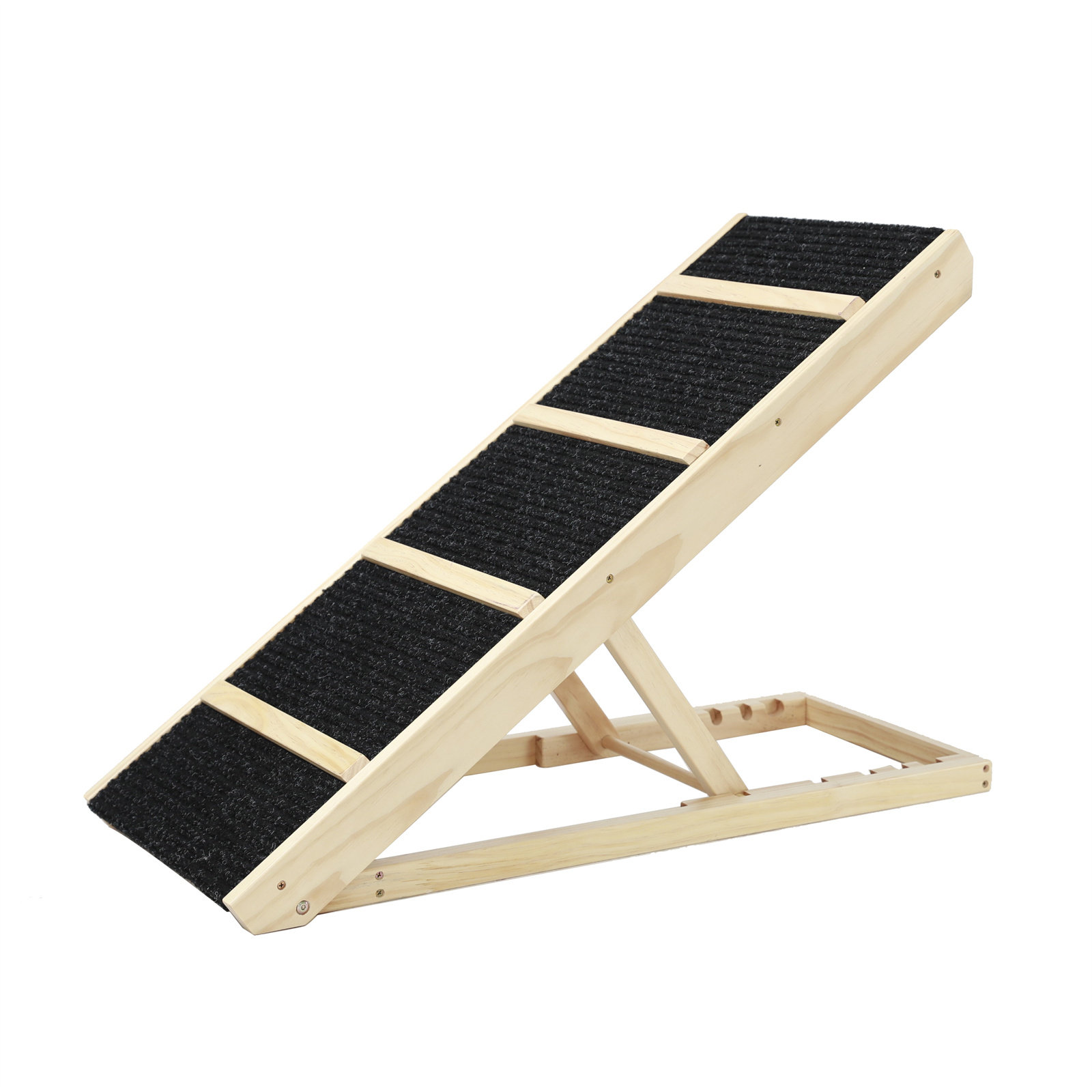 Cat ramp for outlet bed