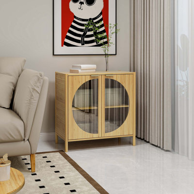 Buffet en bois massif 31,5 po Madgline