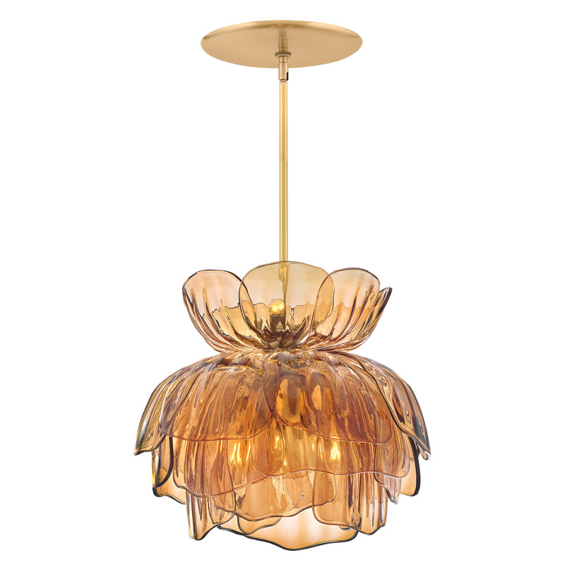 Fredrick Ramond Fantine Small Chandelier, Orange