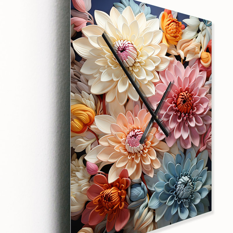 Horloge murale - Mums, Grand