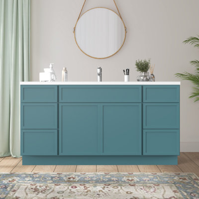 Base de meuble-lavabo simple 60 po seulement