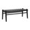Salazar 45-Inch Teak and Woven Leather Bench