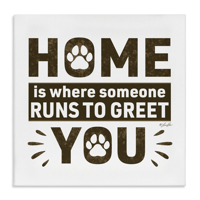 Art mural sur toile Heartwarming Pet par Lauren Rader, H 17 po x l 17 po