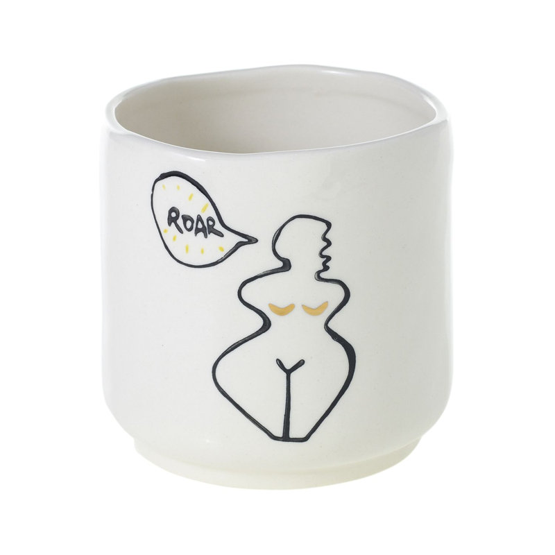 Pot à fleur en céramique Guthry Me Roar