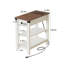 Ensemble de 2 tables de bout avec station de charge et rangement-102342024