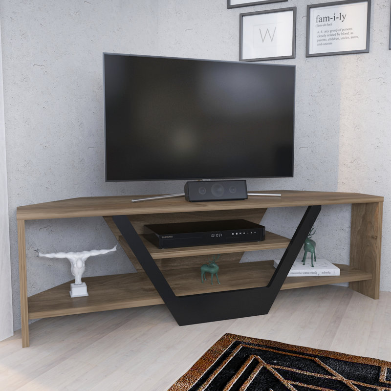 Sares Corner TV Stand for TVs up to 55" - Stylish Console