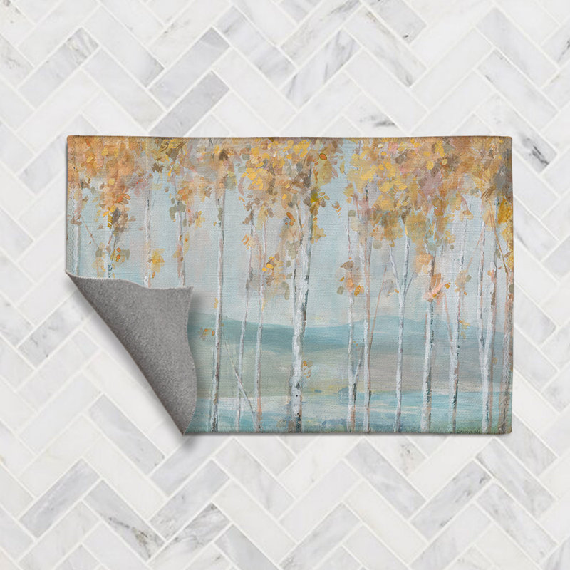  Tapis en chenille Lakeview Birches, Rectangle 2 pi x 3 pi