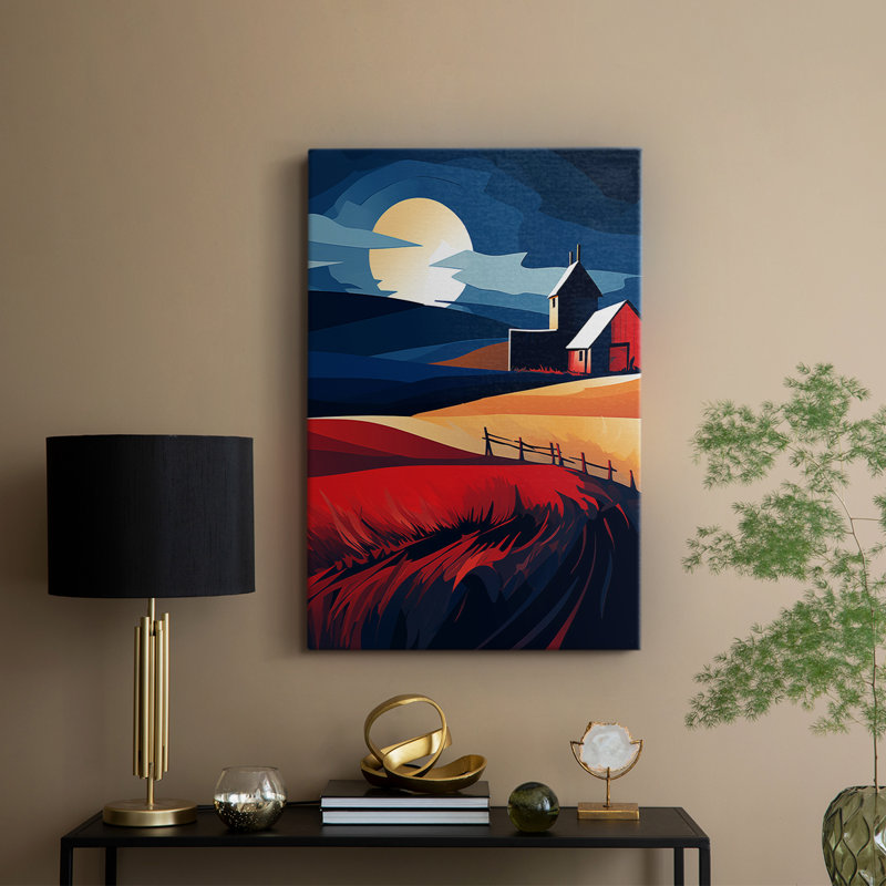 Paysages série Cxxvi - galerie Cavas, H 36 po x l 24 po