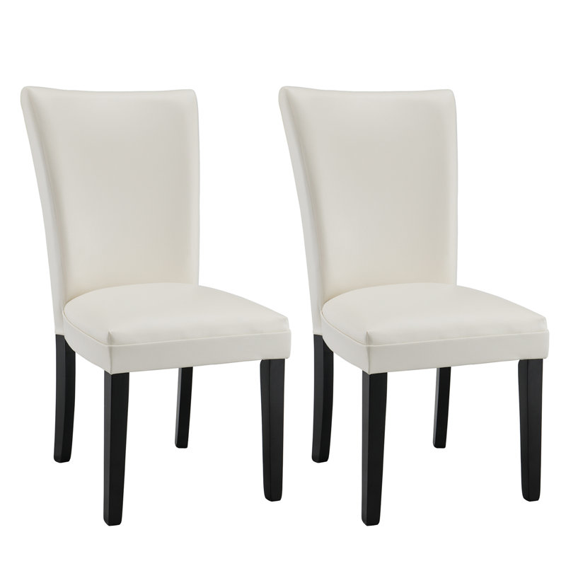 Novosel 50cm H Upholstered Side Chair, White