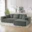Ensemble de canapé modulaire rembourré en velours côtelé Modern-475135372-475135373