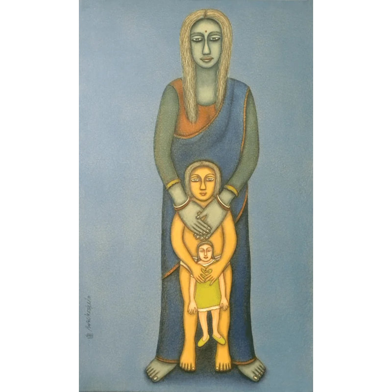 Mother & child with a doll
