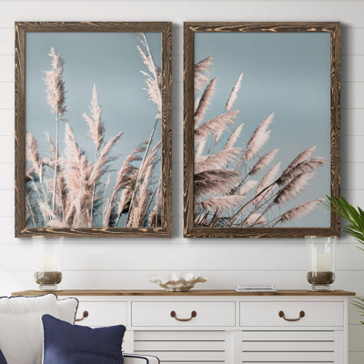 " Pretty Pampas I " 2 - Pieces