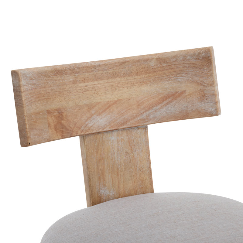 Sipos Fabric Upholstered Counter Stools, Pepple