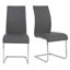 Chaise d'appoint rembourrée en similicuir H 18,5 po Haugen-31381534-40759746-119009919