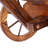 Premium Solid Wood Planter Stand with Wheels for Outdoor Garden Decoration