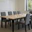 Chaises de salle à manger capitonnées Parsons-1862895768