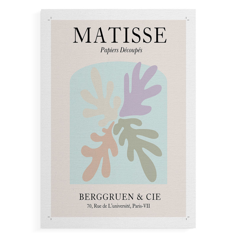 Matisse DVI, reproduction encadrée - reproduction de toile seulement - NON-CADRE, H 36 po x l 24 po