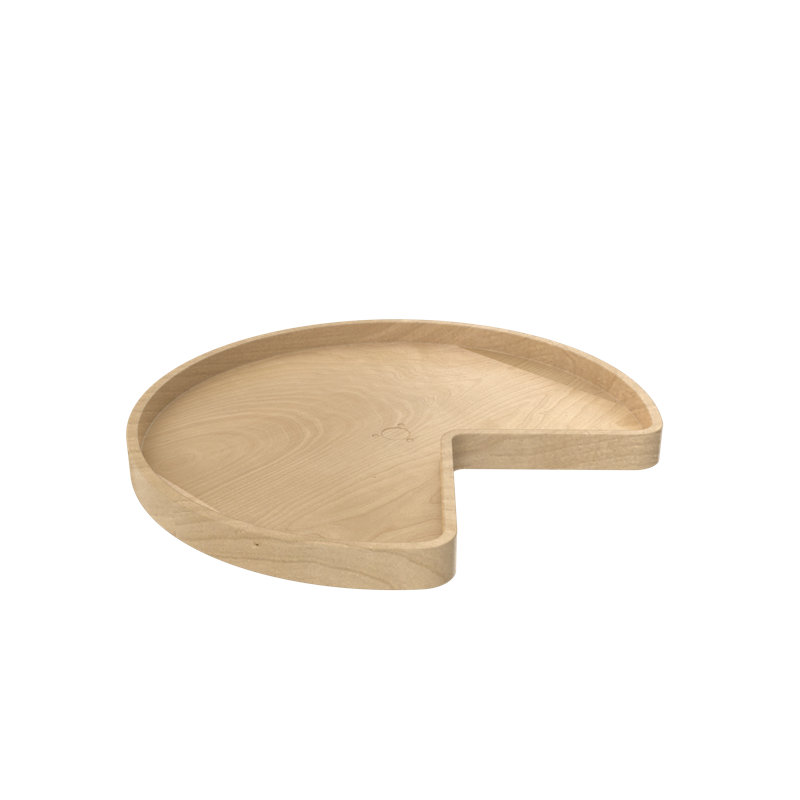 Organisateur de paresseux en bois Rev-A-Shelf pour armoires de cuisine d'angle avec roulement pivotant , L 28 po