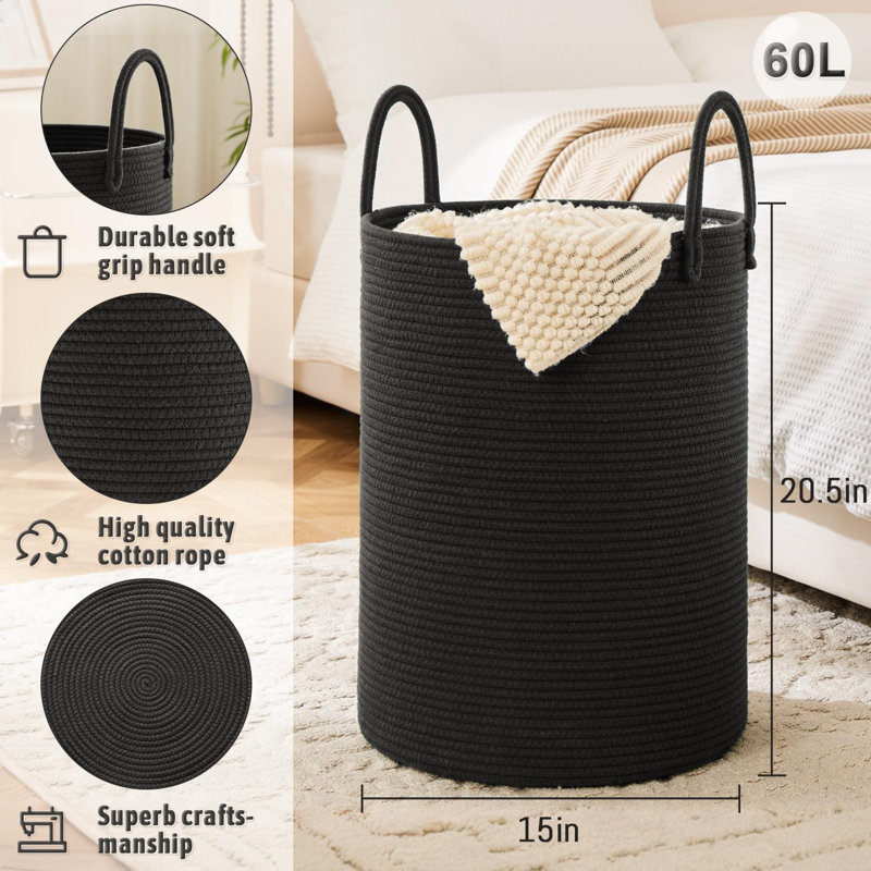 Panier à linge 60l