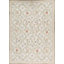 Hand-Knotted High-Quality Ivory and Ivory Area Rug