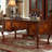 Brownness Rectangular Solid Wood Writing desk with drawers desk