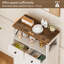 Kitchen Unit, Sideboard, with Door and Adjustable Shelf, 2 Drawers, for the Kitchen, Dining Room, Living Room