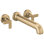 Kintsu® Two Handle Wall Mount Tub Filler