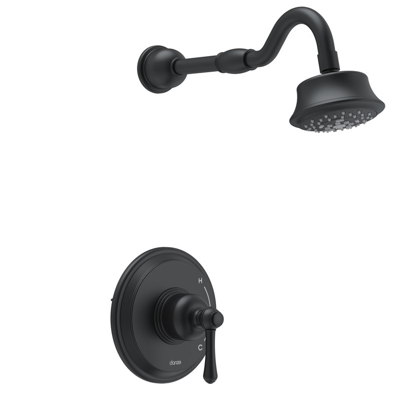 Opulence Shower Faucet, Satin Black