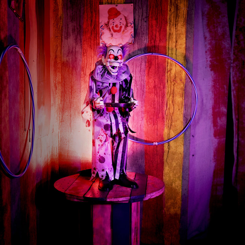 Clown animé Haunted Hill Farm