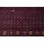 Tapis mauve à motif indien Gabbeh