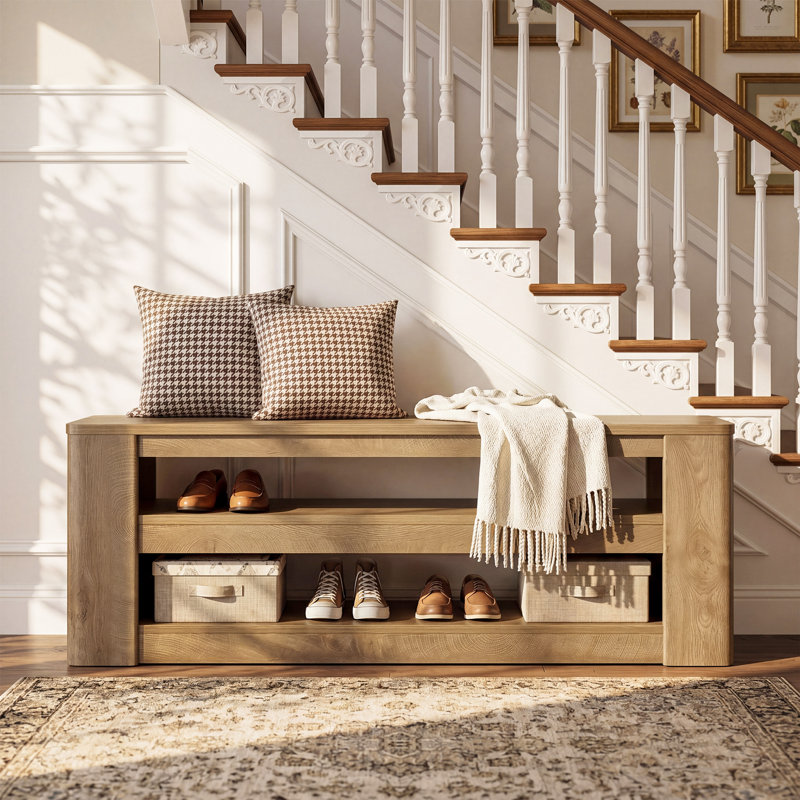 3-Tier Shoe Rack Bench