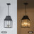 Copen 3-Light Cottage-Style Outdoor Lantern Pendant Light