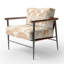 Chaise rembourrée Country Farmhouse - Fauteuil Earth Arcs Orange-979476325