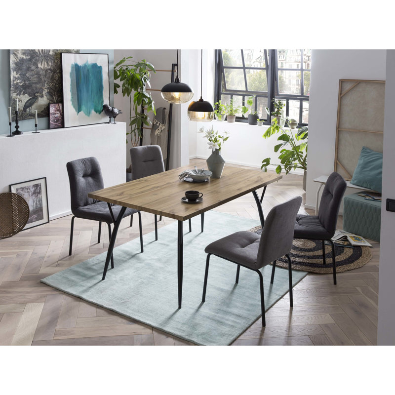 Eldridge Metal Base Dining Table