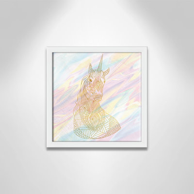 Unicorn Dreaming 1, art encadré