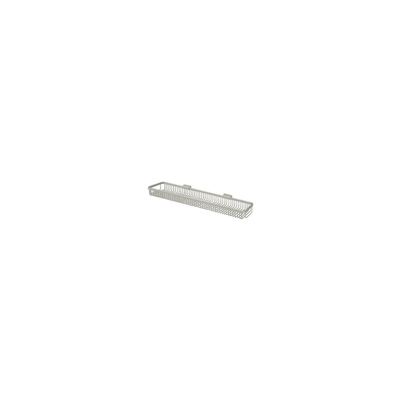 Rectangular Wire Shower Caddy, Brushed Nickel